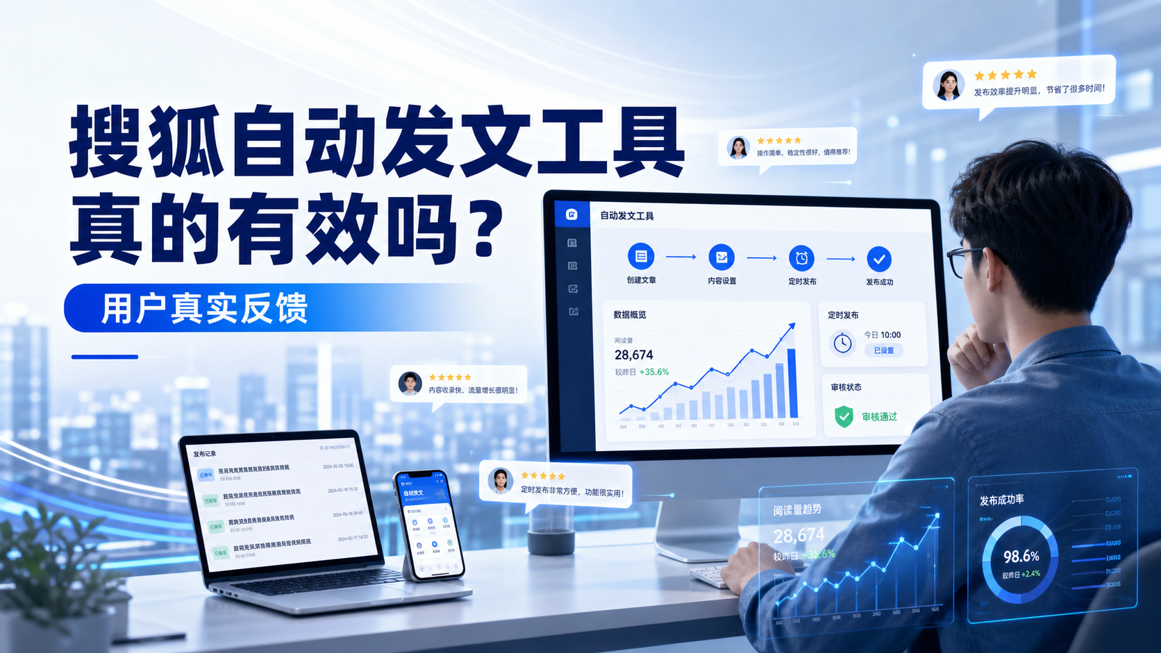 搜狐自动发文工具真的有效吗？玉林用户的真实反馈